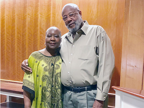 UAB Nurses make Joyful Moment.
Brenda Peoples and Lovie Ivory