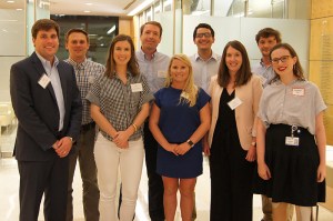New members of the Young Supporters Board at the O'Neal Comprehensive Cancer Center