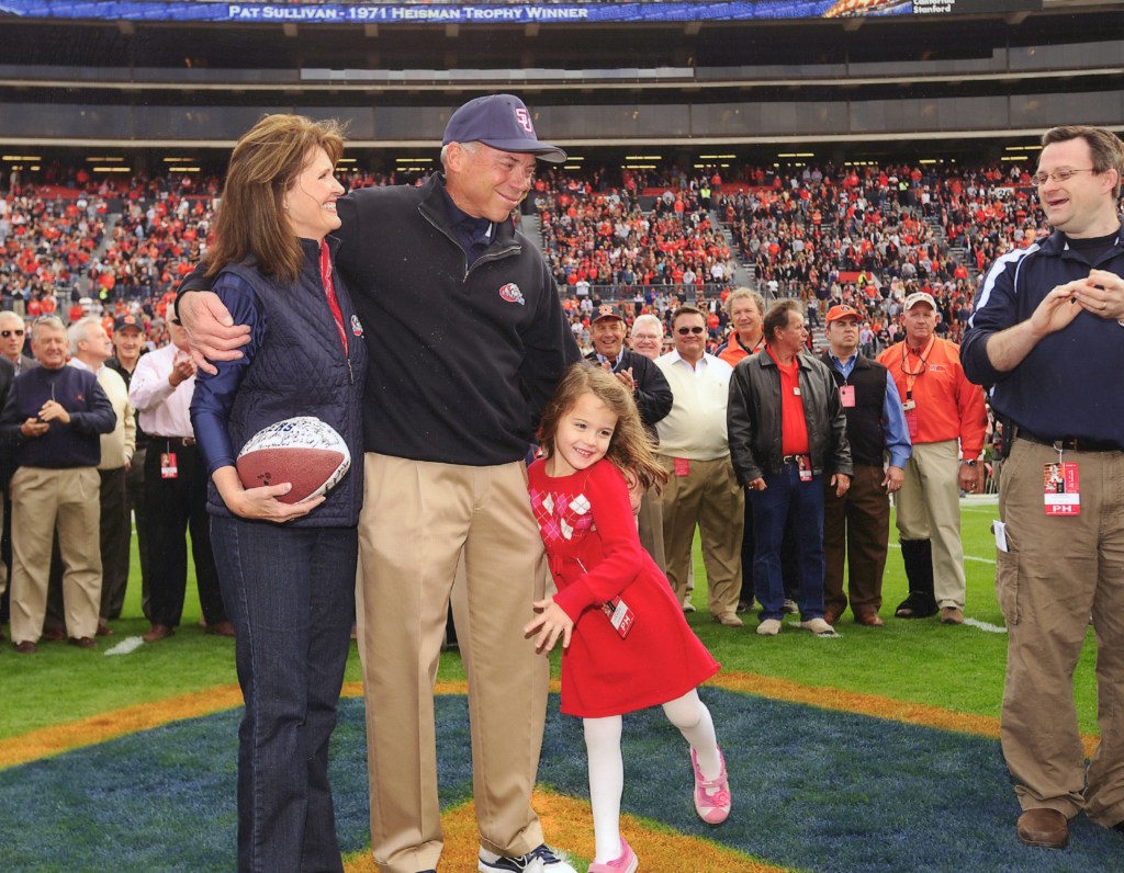 Pat Sullivan Cancer Patient Recognized at Football Game