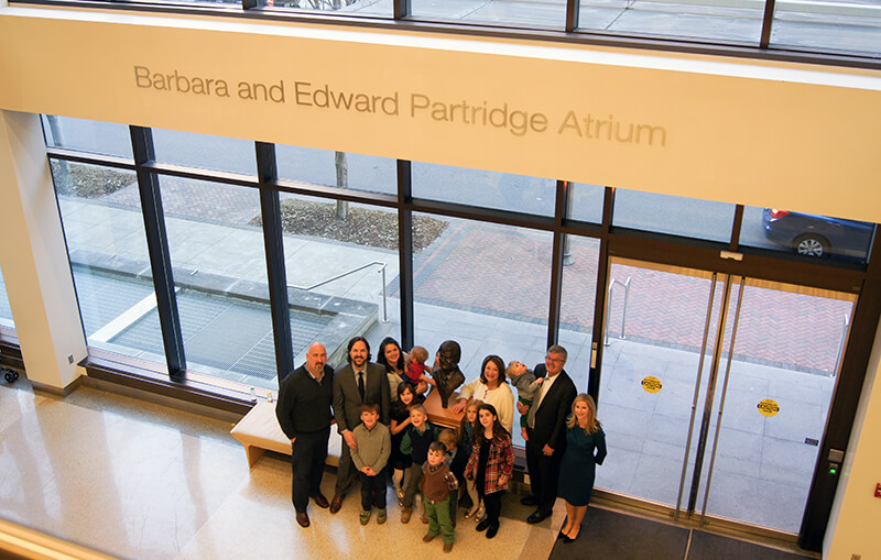 Barbara and Edward Partridge Atrium