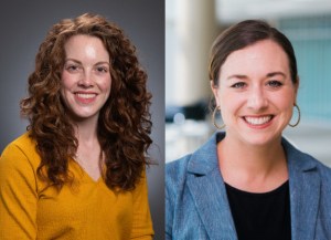 Courtney Williams, DrPH, and Anna Sorace, Ph.D. headshots side by side