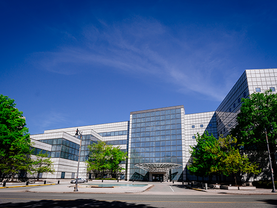 The Kirklin Clinic, exterior