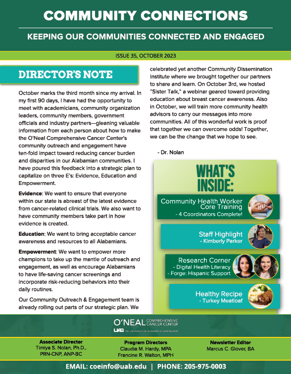 Community Connections Newsletter