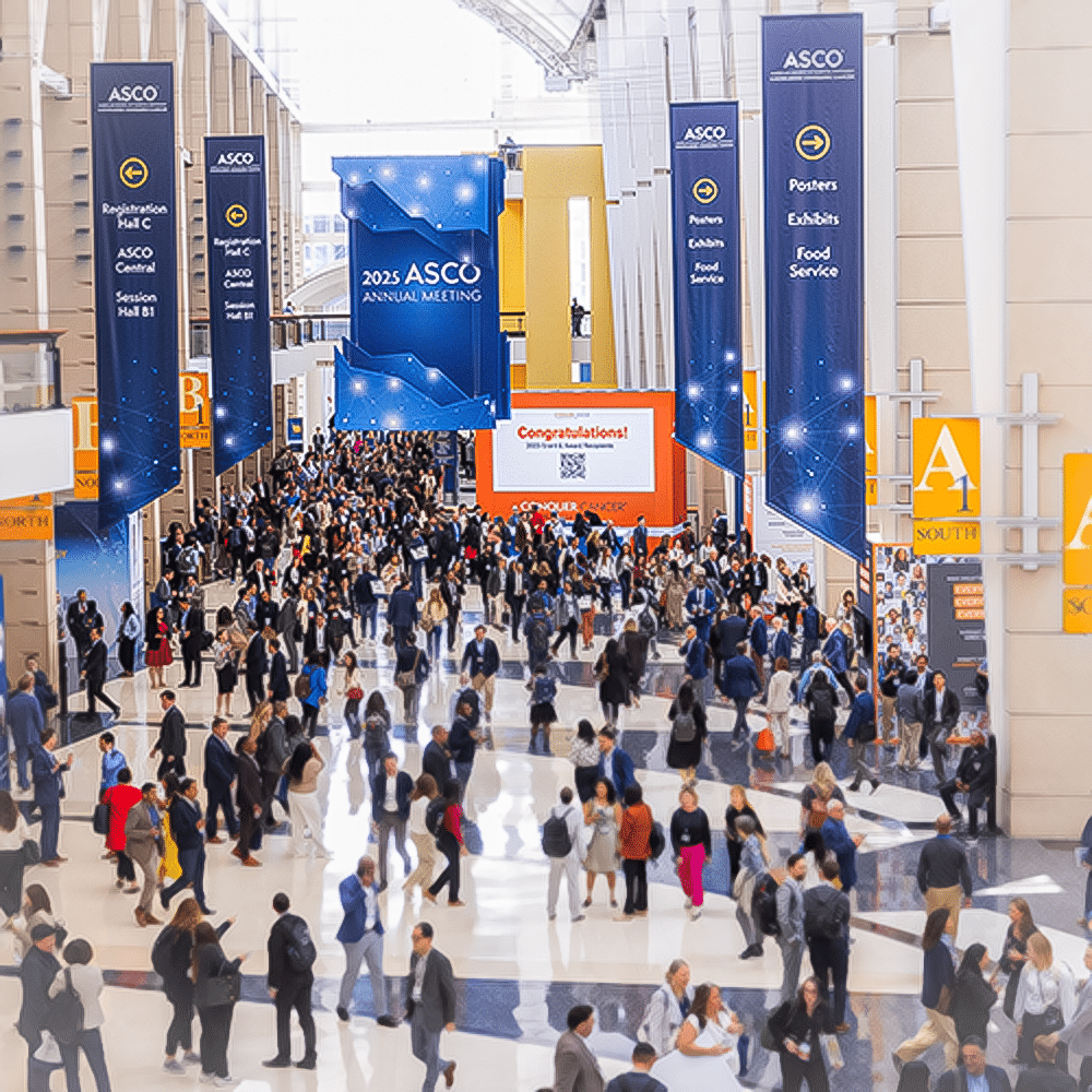 A photo from ASCO 2025.