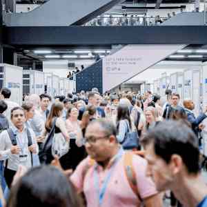 A crowd gathered at the 2025 EHA conference.